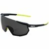 100% Racetrap 3.0 Sport And Cycling Sunglasses With HD Lenses (Gloss Black - Smoke Lens) -Jerseys Sales 100 60004 00002GlossBlack SmokeLens 1
