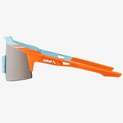 100% Speedcraft SL Performance Vented Baseball Sport Sunglasses (Soft Tact Two Tone-HiPER Silver Mirror Lens) -Jerseys Sales 100 60008 00011SoftTact2Tone SilverMirrorLens3