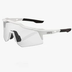 100% Speedcraft XS Sport Performance Sunglasses - Sport And Cycling Eyewear (Matte White - HiPER Silver Mirror Lens) -Jerseys Sales 100 60009 00003MatteWhite SilverMirr4