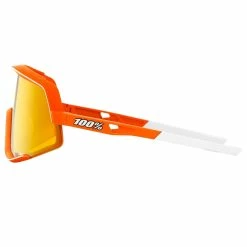 100% Glendale Xtreme Sports Performance Sunglasses W Interchangeable Lenses (Soft Tact Neon Orange - Hiper Red Multilayer Mirror Lens) -Jerseys Sales 100 Glendale 61033 412 01 SoftTactNeonOrange 3