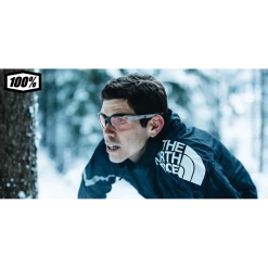 100% Sportcoupe Sport Performance Sunglasses - Sport Eyewear (Polished Translucent Crystal Smoke - Purple Multilayer Mirror Lens + Clear Lens Included) -Jerseys Sales 100 Sportcoupe sunglasses Lifestyleimage 1 90e122fe 3f48 4dc4 a521 4e52c5594959