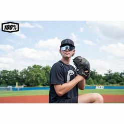 100% Speedcraft Sport Performance Baseball Sunglasses HD Interchangeable Lens (Matte Black - Blue Multilayer Mirror Lens) -Jerseys Sales 100 speedcraftsunglasses 60007 00001 2 fa8beecb d4df 4146 859e be425ec7e0c9