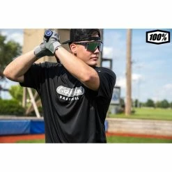 100% Speedcraft Sport Performance Baseball Sunglasses HD Interchangeable Lens (Soft Tact Black - Smoke Lens) -Jerseys Sales 100 speedcraftsunglasses 60007 00004 3 9bcbd8d6 1da0 4867 bbe3 c417997e2736
