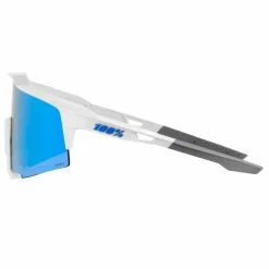 100% Speedcraft Sport Performance Baseball Sunglasses HD Interchangeable Lens (Matte White - Blue Multilayer Mirror Lens) -Jerseys Sales 100percentspeedcraftsunglasses 60007 00012 mattewhitebluemultimirrlens 3