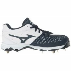 Mizuno 9 Spike Advanced Sweep 3 Women's Metal Softball Cleats (Gray/White) -Jerseys Sales 124580396223 5