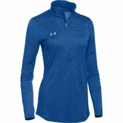 Under Armour Novelty Women's 1/2 Zip (Blue)