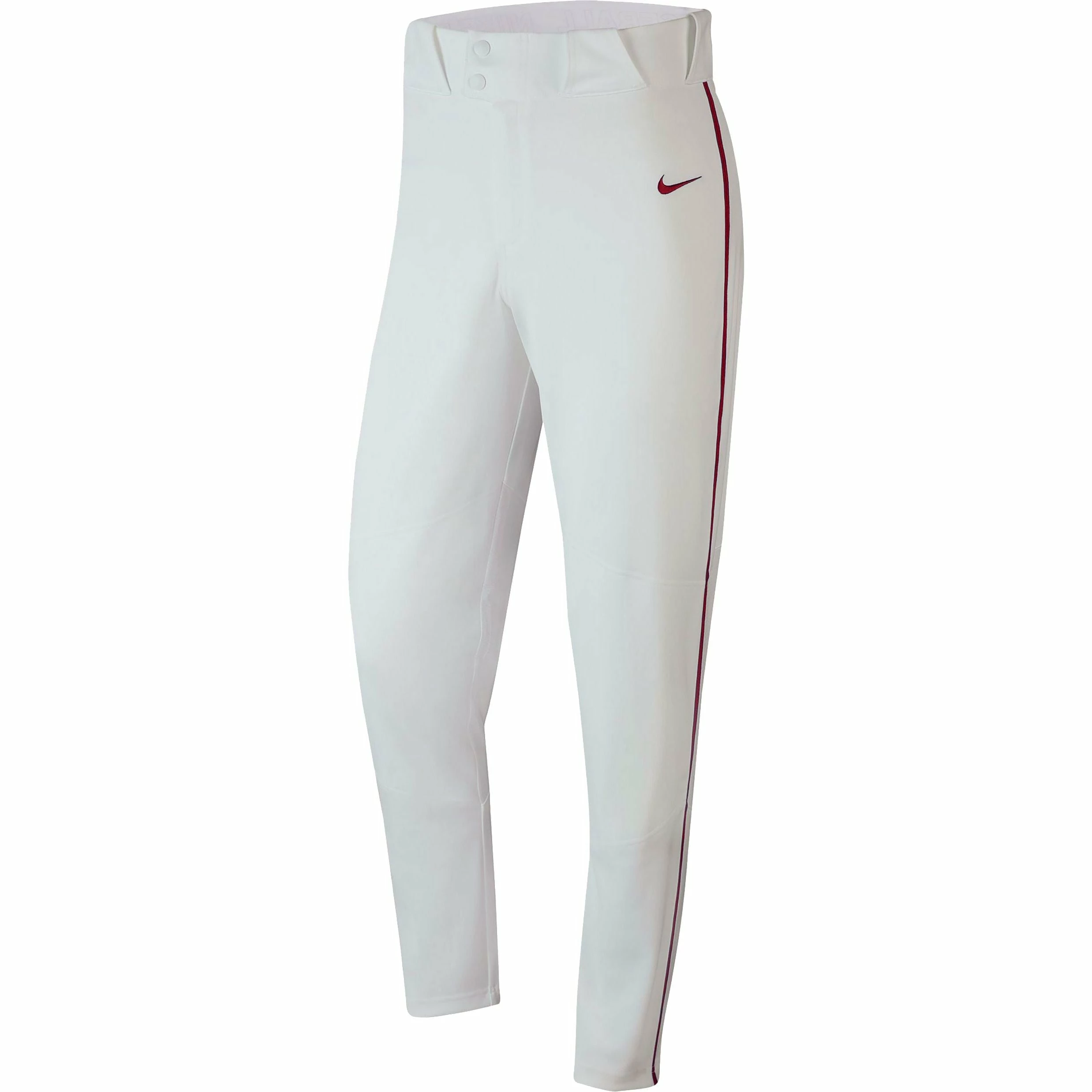 Nike Vapor Select Piped Men's Baseball Pants (White/Red) 3 Nike Vapor Select Piped Men's Baseball Pants (White/Red)