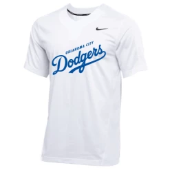 Men's Nike OKC Script 1 Button Jersey