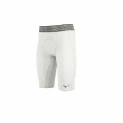 Mizuno Aero Vent Padded Adult Men's Sliding Shorts (White)