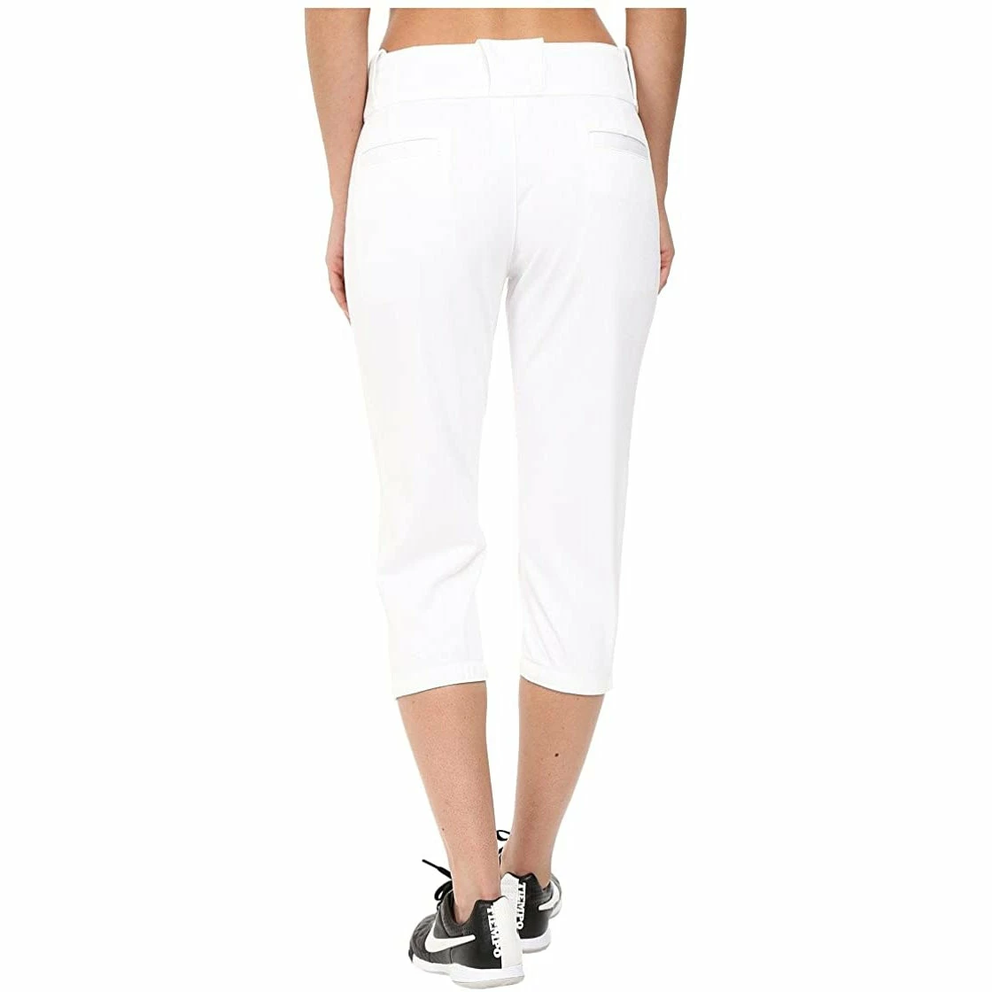 Nike Diamond Invader 3/4 Women's Training Softball Pant (White) 5 Nike Diamond Invader 3/4 Women's Training Softball Pant (White) - Image 3