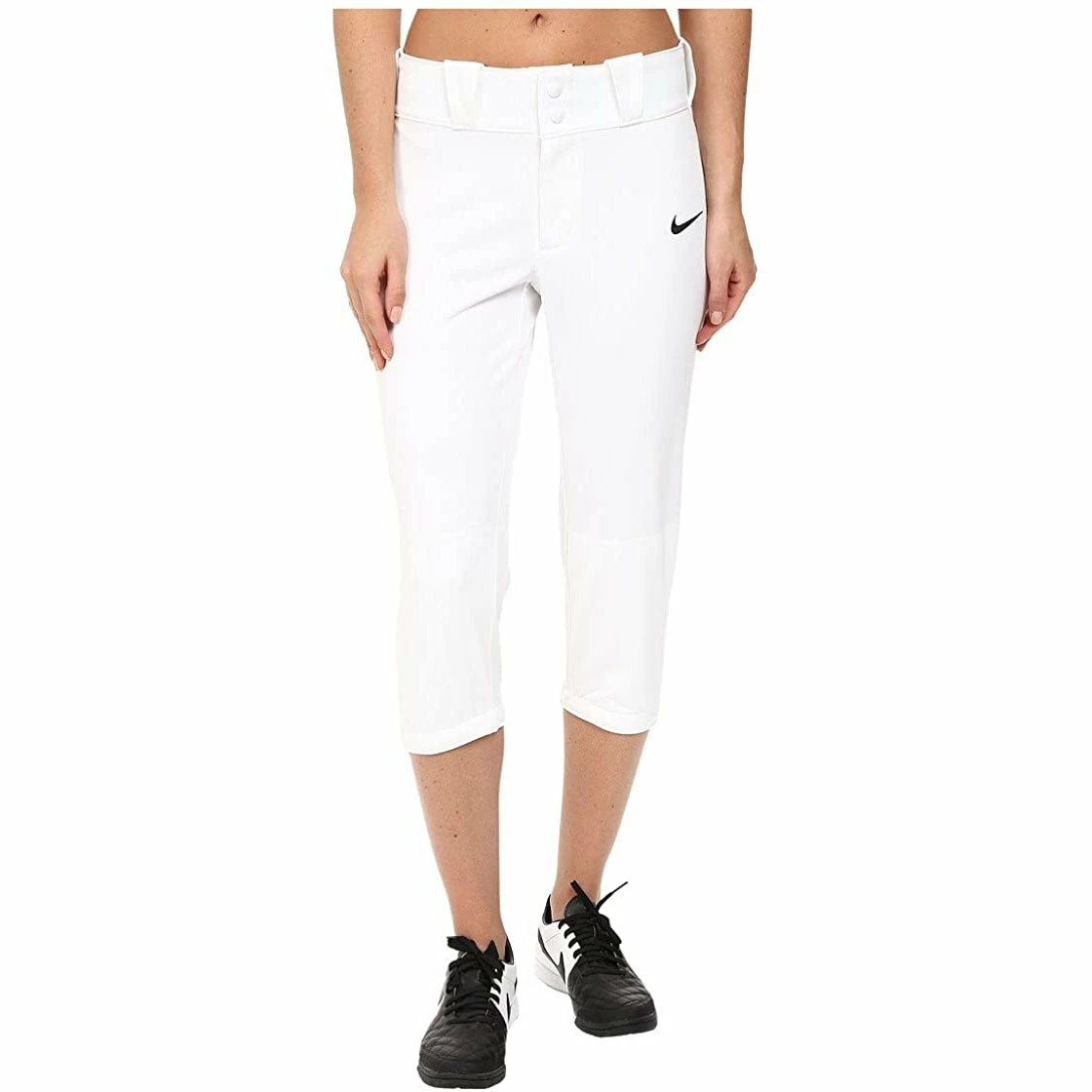 Nike Diamond Invader 3/4 Women's Training Softball Pant (White) 3 Nike Diamond Invader 3/4 Women's Training Softball Pant (White)