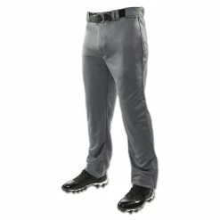 Champro Triple Crown Open Bottom Adult Baseball Pants (Graphite)
