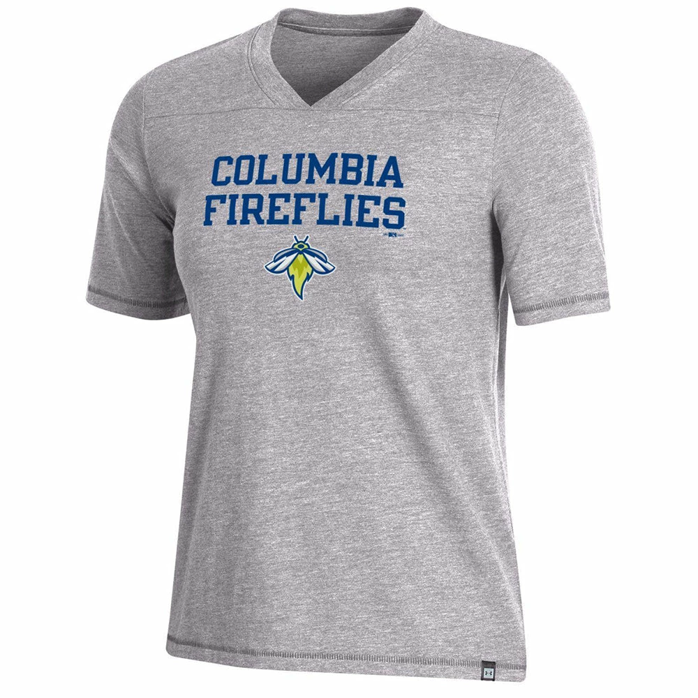 Under Armour Columbia Fireflies Women's True Grey UA Jersey Tee Sale 3 Under Armour Columbia Fireflies Women's True Grey UA Jersey Tee Sale