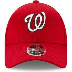 New Era MLB Washington Nationals 9FORTY Stretch Snapback Hat, OSFA (Red) -Jerseys Sales 71an8kwmysl. ac sx679