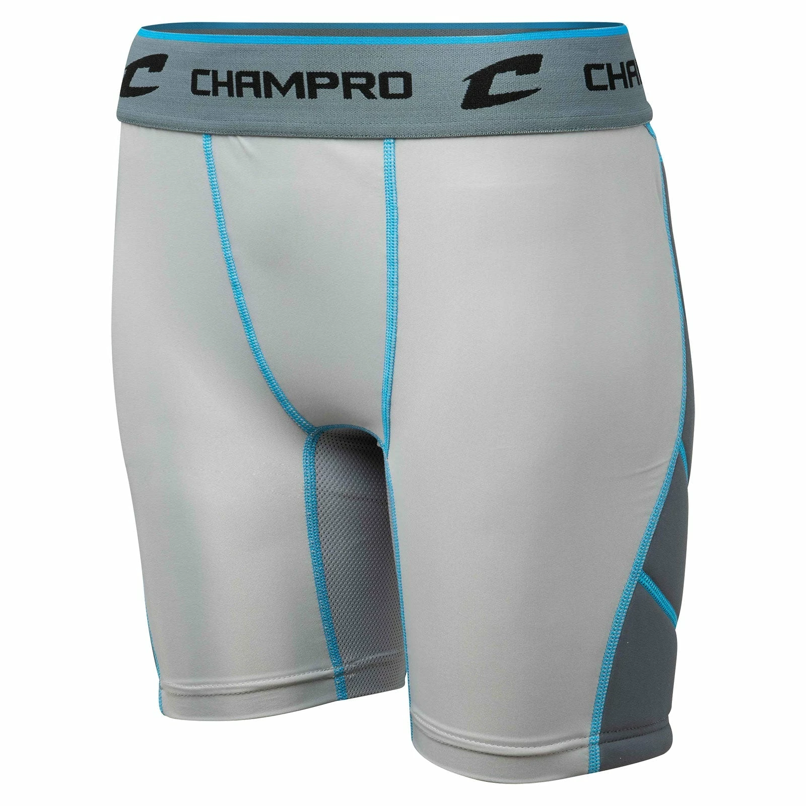 Champro Windmill Fastpitch Softball Womens Compression Sliding Shorts (Grey) 3 Champro Windmill Fastpitch Softball Womens Compression Sliding Shorts (Grey)