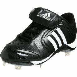 Adidas Excelsior 6 Low Women's Softball Cleats Metal Spikes (Black)