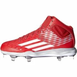 Adidas Men's Poweralley 3 Mid Baseball Cleats, Power 14 M US (Red/White/Grey Metallic) -Jerseys Sales 918qealyael. ac ul1500
