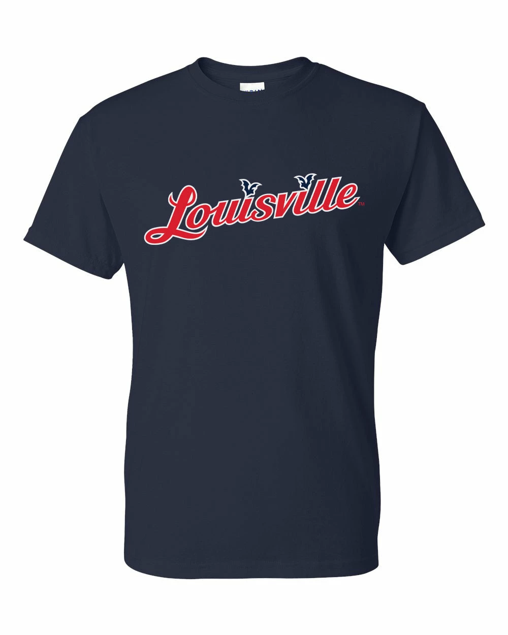 Louisville Bats Official Store Men's Short Sleeve Tee Louisville Script 3 Louisville Bats Official Store Men's Short Sleeve Tee Louisville Script