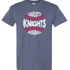 Charlotte Knights GoTeez Handwritten Baseball Tee