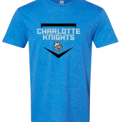Charlotte Knights GoTeez Simple Plate Tee