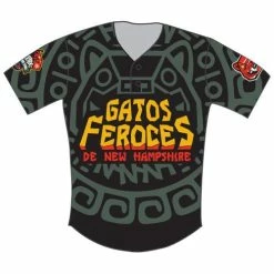 OT Sports New Hampshire Fisher Cats Gatos Feroces Adult Replica