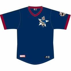 OT Sports Frisco RoughRiders Marvel's Defenders Of The Diamond Adult Jersey