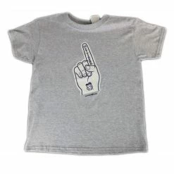 MV Sport Connecticut Tigers Foam Finger Tee -Jerseys Sales Foam Finger Tee Grey 500