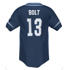 Holloway West Michigan Whitecaps Freestyle Bolt 2-Button Jersey - CUSTOM ORDER -Jerseys Sales Freestyle2 ButtonBoltBack