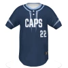 Holloway West Michigan Whitecaps Freestyle Bolt 2-Button Jersey - CUSTOM ORDER -Jerseys Sales Freestyle2 ButtonBoltFront