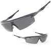 Guardian Baseball Reflector Pro Adult Shield Sunglasses - Comes With Protective Case And Lens Cloth - Adult Unisex - Sports Sunglasses (Grey/Grey) -Jerseys Sales Guardian Baseball Sunglasses ReflectorPro Grey Main