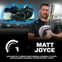 Guardian Baseball Guardian Blaze Boys Girls Little League Low Rubber Baseball Cleats (Black/Royal/White) -Jerseys Sales Guardian Blaze Low Royal Matt Joyce