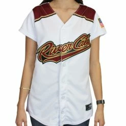 OT Sports JERSEY WHITE HOME - LADIES, SACRAMENTO RIVER CATS