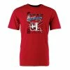 Hickory Crawdads Youth Nike Red Comic Cotton Tee -Jerseys Sales NikeRedYouthComicTee