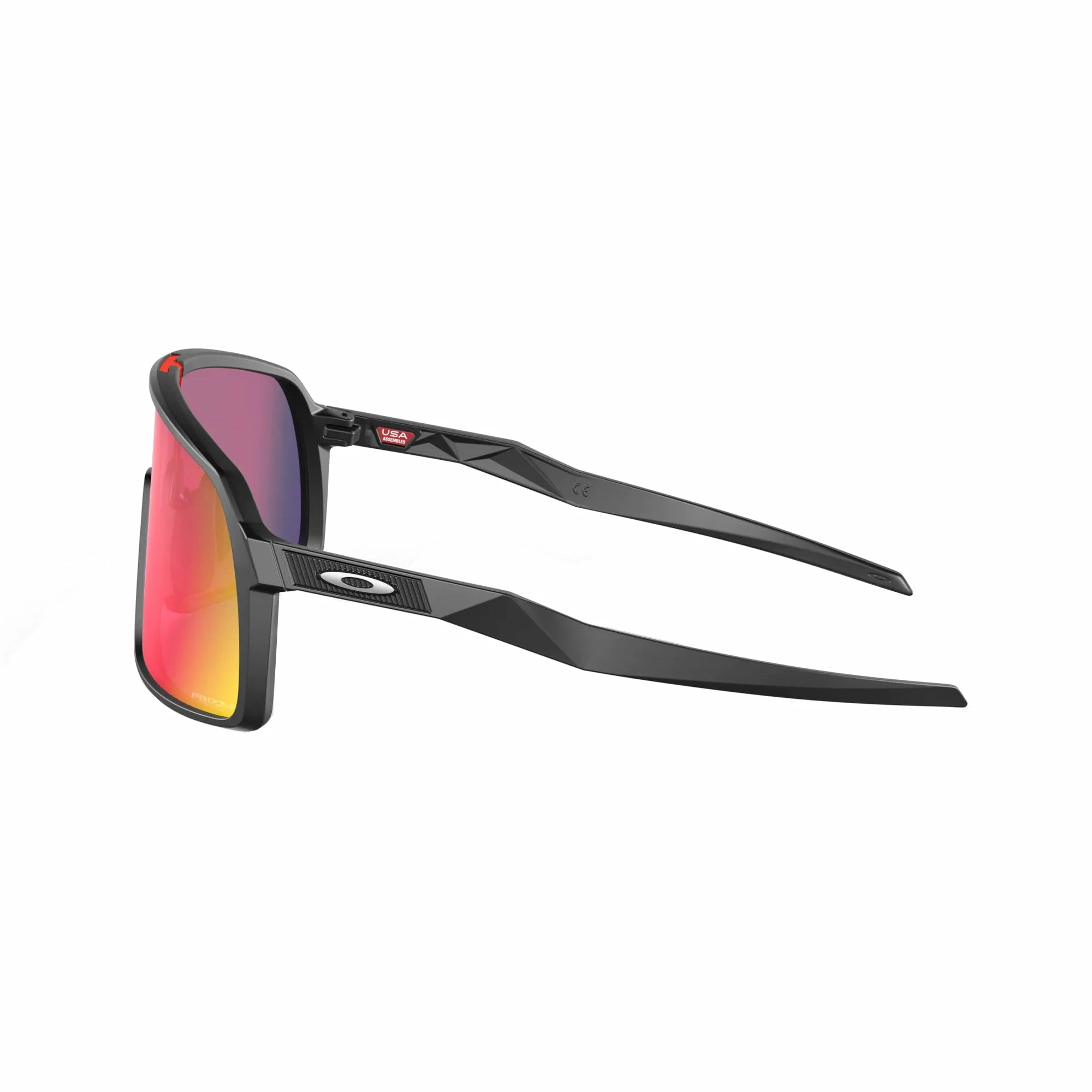 Oakley Sutro Men's Polarized Baseball Shield Sunglasses (Matte Black/Prizm Road) 5 Oakley Sutro Men's Polarized Baseball Shield Sunglasses (Matte Black/Prizm Road) - Image 3