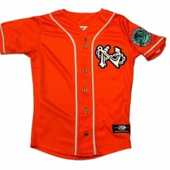 OT Sports Norfolk Tides Youth Orange Replica Jersey