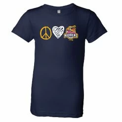 Bimm Ridder Toledo Mud Hens Peacelove Youth Girls T