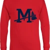 MV Sport Mississippi Braves Youth Classic Long Sleeve Tee -Jerseys Sales Picture2
