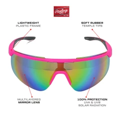 Rawlings Retro Vaporwave Baseball Shield Sunglasses Neon Pink Sunset -Jerseys Sales RAW R2210 PinkMatte 785d12aa 95d4 45f2 89f8 f6ffb84350a1