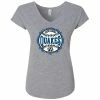Bimm Ridder Rancho Cucamonga Quakes Women's Grey Tincap V-Neck -Jerseys Sales RC QUAKES PERSONALIZE Women s Gray Tee 500