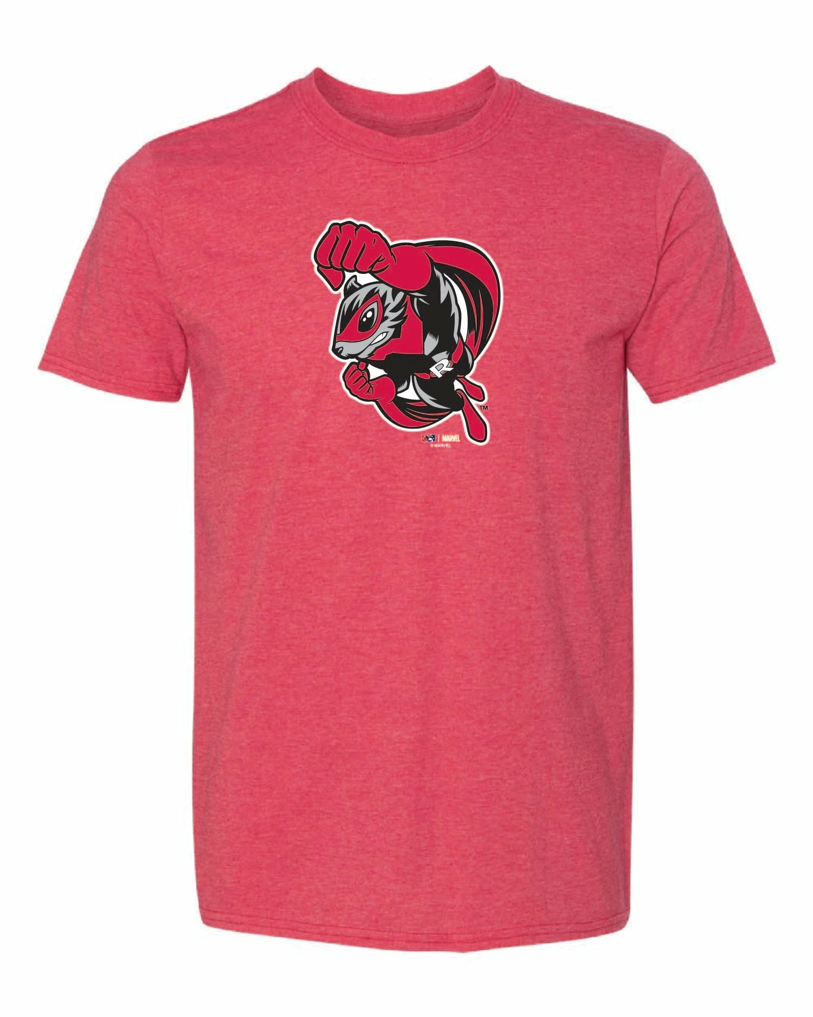 OT Sports Richmond Flying Squirrels Marvel’s Defenders Of The Diamond Logo Tee 4 OT Sports Richmond Flying Squirrels Marvel’s Defenders Of The Diamond Logo Tee - Image 2