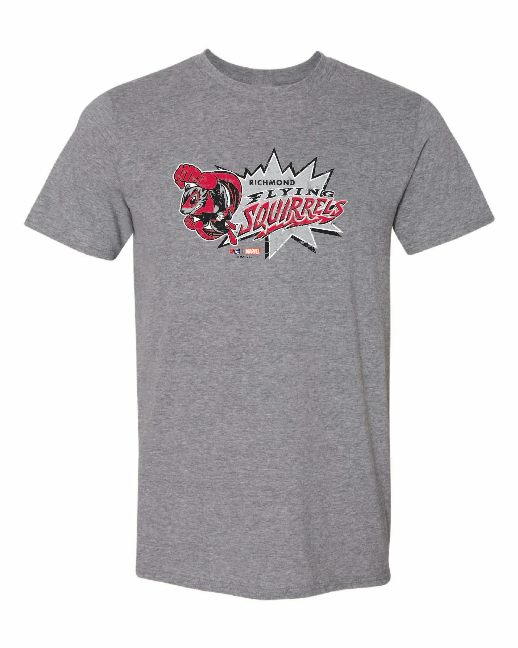 OT Sports Richmond Flying Squirrels Marvel’s Defenders Of The Diamond Youth Burst Tee 3 OT Sports Richmond Flying Squirrels Marvel’s Defenders Of The Diamond Youth Burst Tee