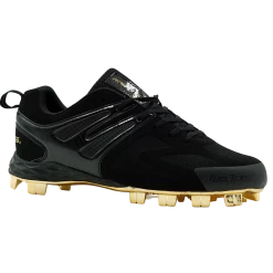 Rawlings Conquer Low Men's Molded Baseball Cleat (Black)