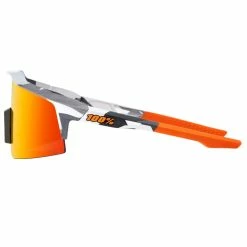 100% Speedcraft SL Performance Vented Baseball Sport Sunglasses (Soft Tact Grey Camo-HiPER Red Multilayer Mirror Lens) -Jerseys Sales SPEEDCRAFT SL 60008 00000 GreyCamo RedMultiMirr3