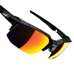 100% Speedcoupe Sport And Cycling Performance Baseball Sunglasses Mutilayer Mirror Lens (Black/Red) -Jerseys Sales SpeedcoupeBlackRed2