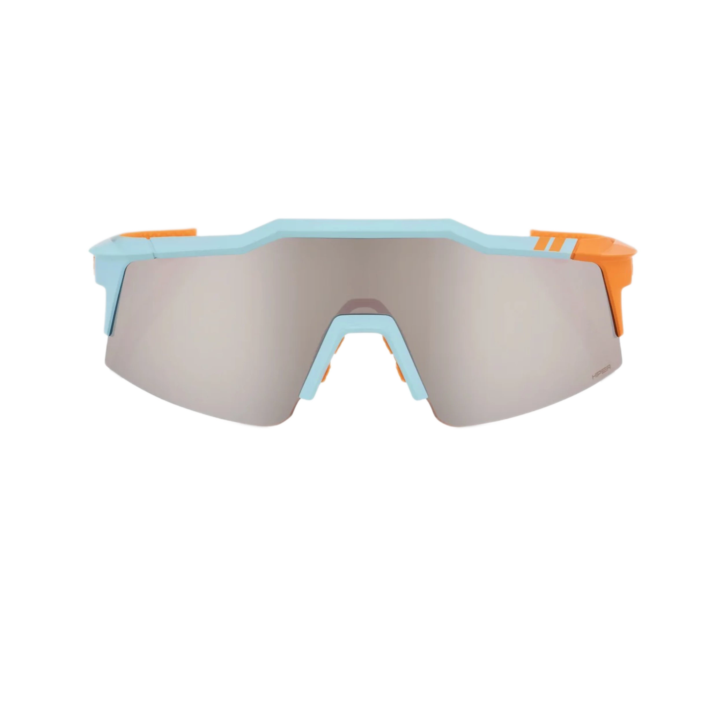 100% Speedcraft XS Performance Vented Baseball Sport Sunglasses (Soft Tact Two Tone - HiPER Silver Mirror Lens) 4 100% Speedcraft XS Performance Vented Baseball Sport Sunglasses (Soft Tact Two Tone - HiPER Silver Mirror Lens) - Image 2