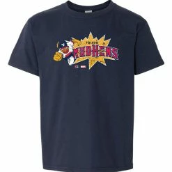 OT Sports Toledo Mud Hens Marvel's Defenders Of The Diamond Youth Burst T-Shirt