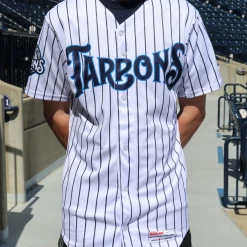 Wilson Tampa Tarpons Replica Home Jersey