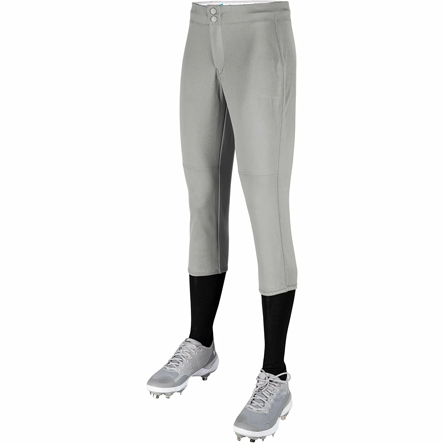 Champro Fireball Womens Fastpitch Softball Knickers W/ Reinforced Double-Ply Knee (Gray) 3 Champro Fireball Womens Fastpitch Softball Knickers W/ Reinforced Double-Ply Knee (Gray)