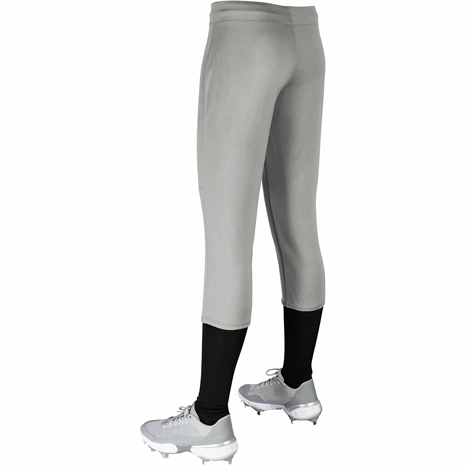 Champro Fireball Womens Fastpitch Softball Knickers W/ Reinforced Double-Ply Knee (Gray) 5 Champro Fireball Womens Fastpitch Softball Knickers W/ Reinforced Double-Ply Knee (Gray) - Image 3