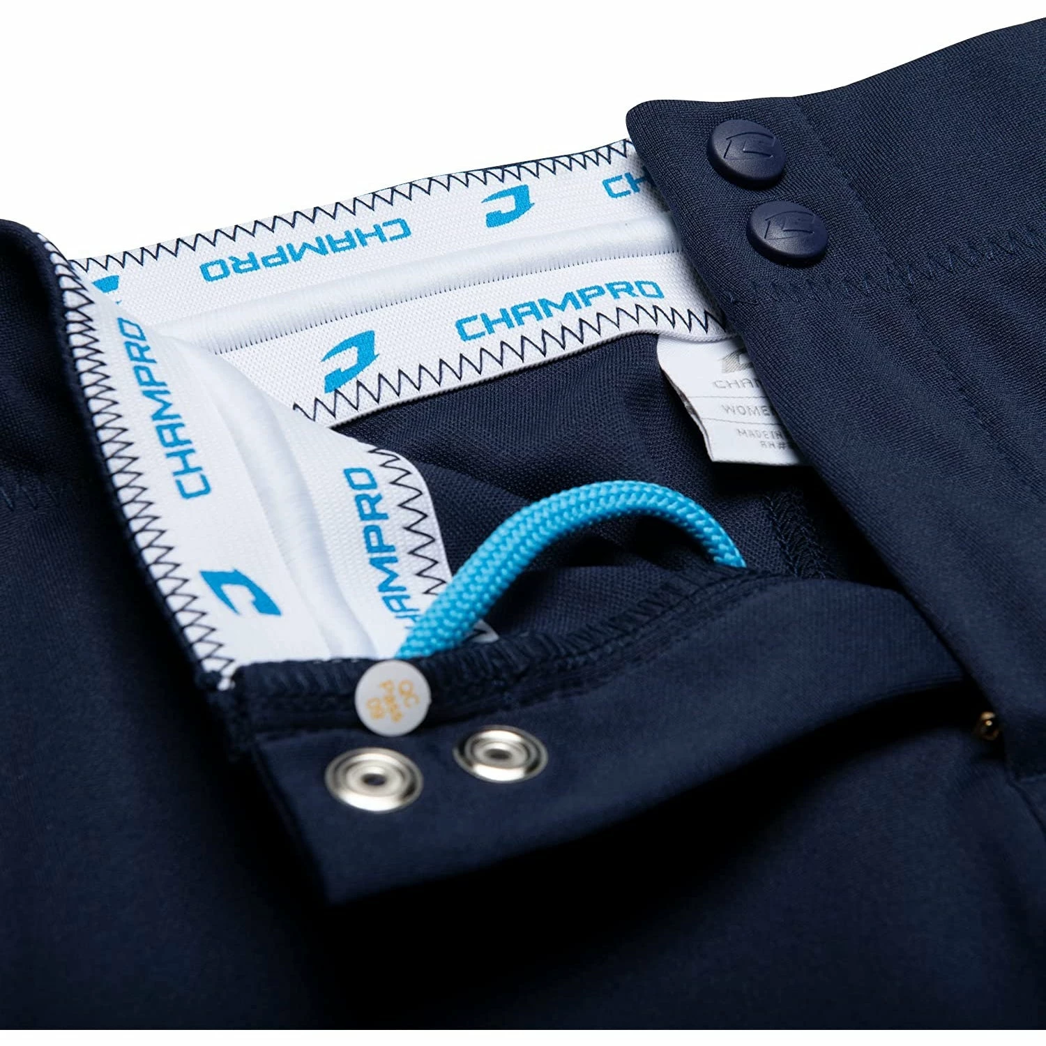 Champro Fireball Womens Fastpitch Softball Knickers W/ Reinforced Double-Ply Knee (Navy) 9 Champro Fireball Womens Fastpitch Softball Knickers W/ Reinforced Double-Ply Knee (Navy) - Image 7